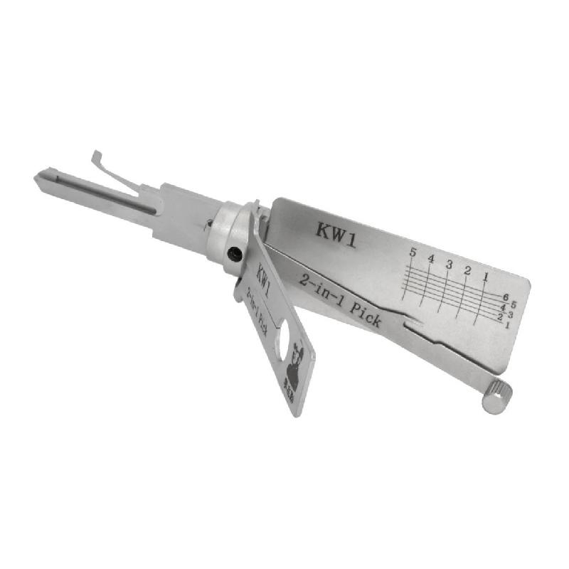 Lishi KW1 2-in-1 Pick & Decoder for Kwikset 5-Pin Keyway
